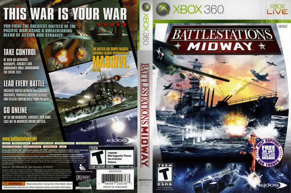 Battlestations Midway Xbox 360 