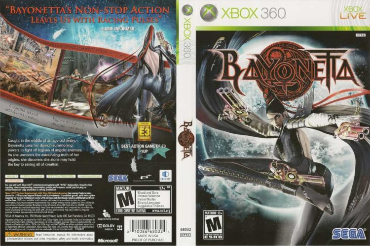 Bayonetta [BC] - Xbox 360 | VideoGameX