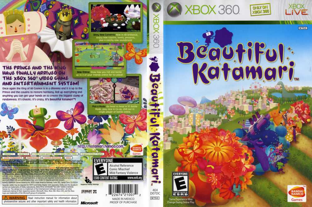 beautiful katamari xbox 360