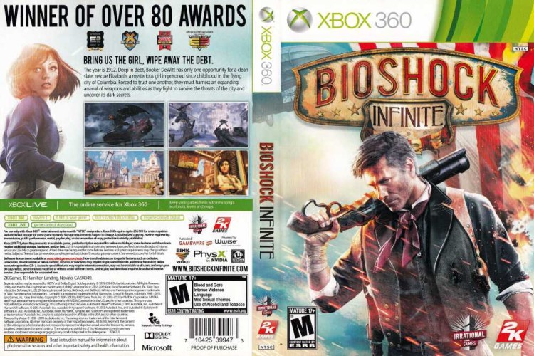 BioShock Infinite [BC] - Xbox 360 | VideoGameX