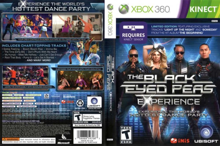 Black Eyed Peas Experience - Xbox 360 | VideoGameX