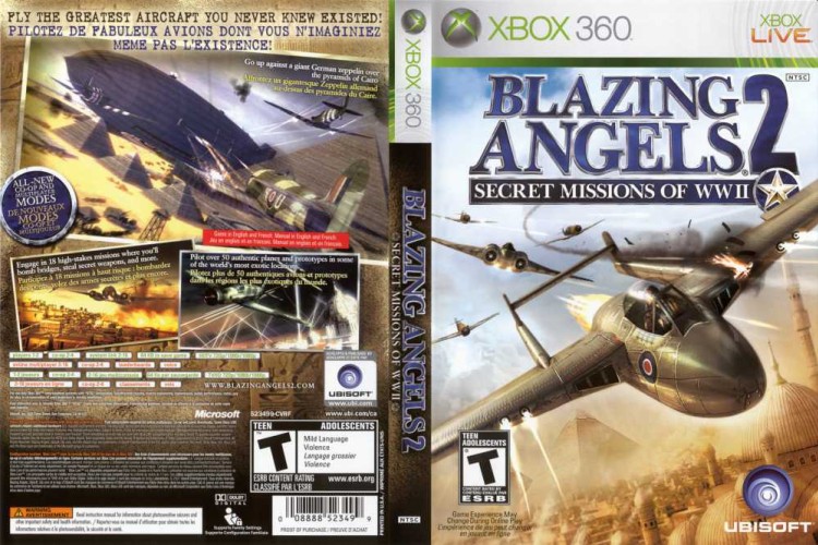 Blazing Angels 2: Secret Missions of WWII - Xbox 360 | VideoGameX