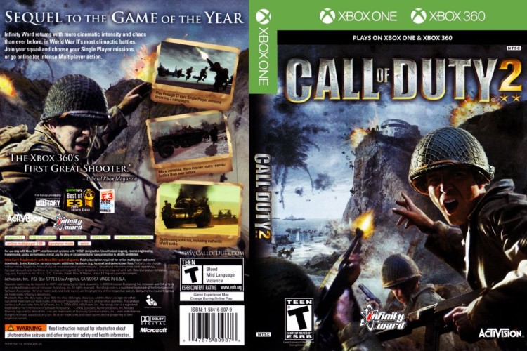 Call of Duty 2 [BC] - Xbox 360 | VideoGameX