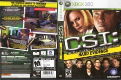 CSI: Hard Evidence - Xbox 360 | VideoGameX