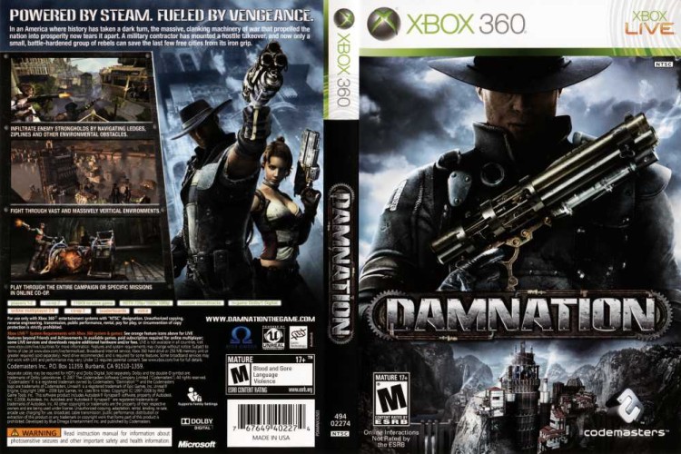 Damnation - Xbox 360 | VideoGameX