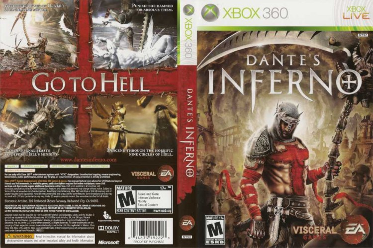 Dante's Inferno - Xbox 360 | VideoGameX