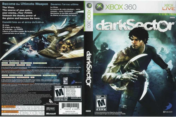 Dark Sector - Xbox 360 | VideoGameX