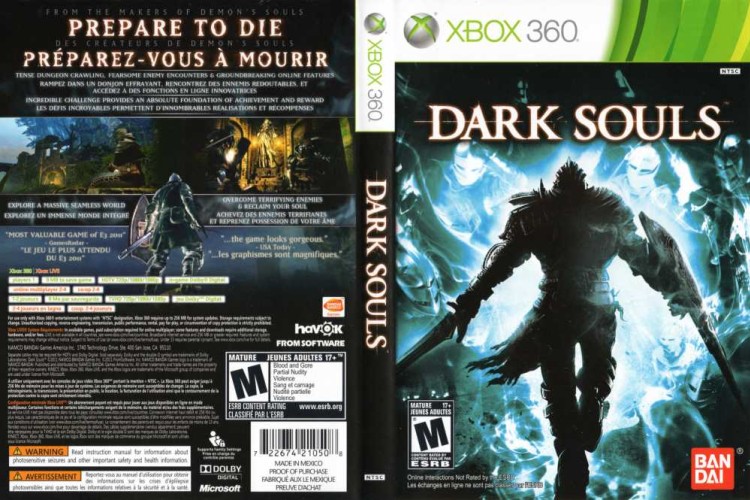 Dark Souls [BC] - Xbox 360 | VideoGameX