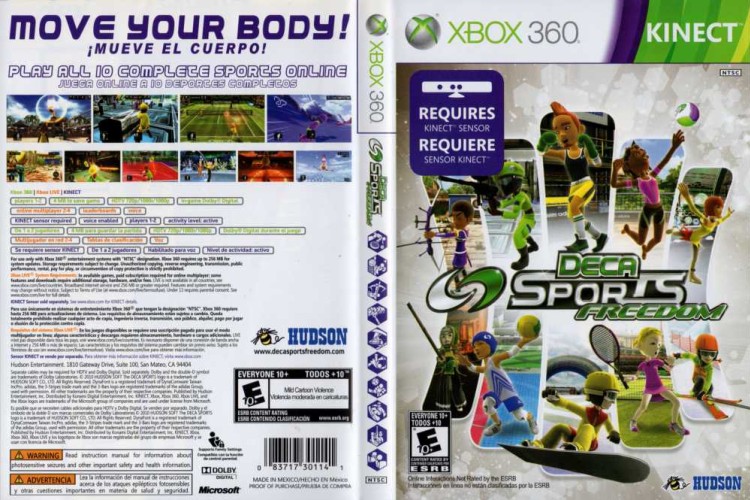 Deca Sports Freedom - Xbox 360 | VideoGameX