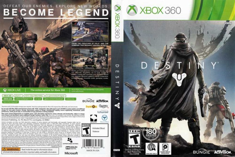 Destiny - Xbox 360 | VideoGameX