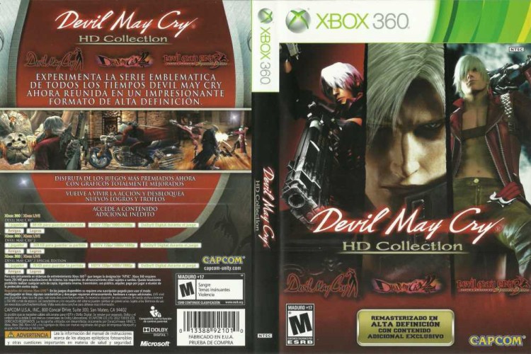 Devil May Cry HD Collection - Xbox 360 | VideoGameX