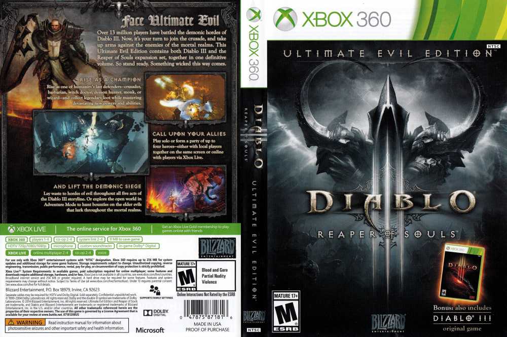 Diablo III: Ultimate Evil Edition