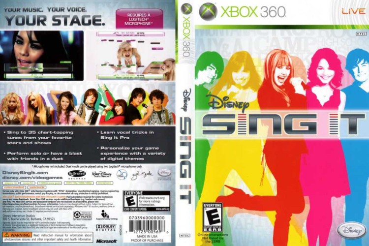 Disney: Sing It - Xbox 360 | VideoGameX