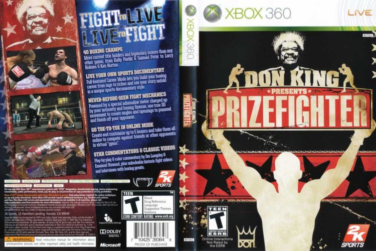 Don King Presents: Prizefighter - Xbox 360 | VideoGameX