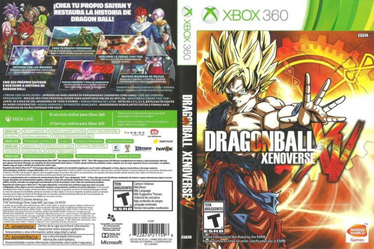 Dragon Ball XenoVerse XV - Xbox 360 | VideoGameX