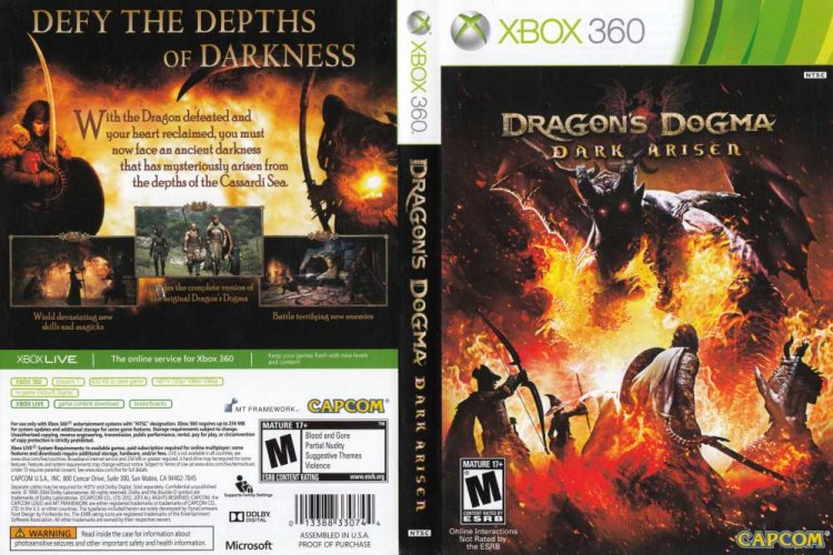 Dragon's Dogma: Dark Arisen - Xbox 360 | VideoGameX