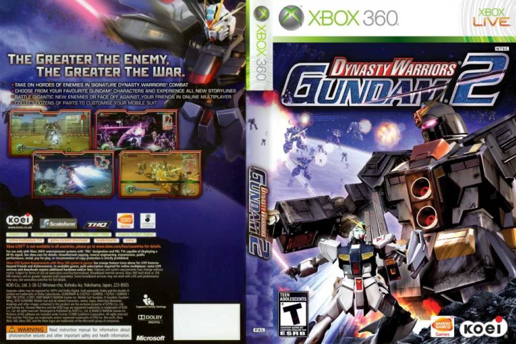 Dynasty Warriors: Gundam 2 - Xbox 360 | VideoGameX