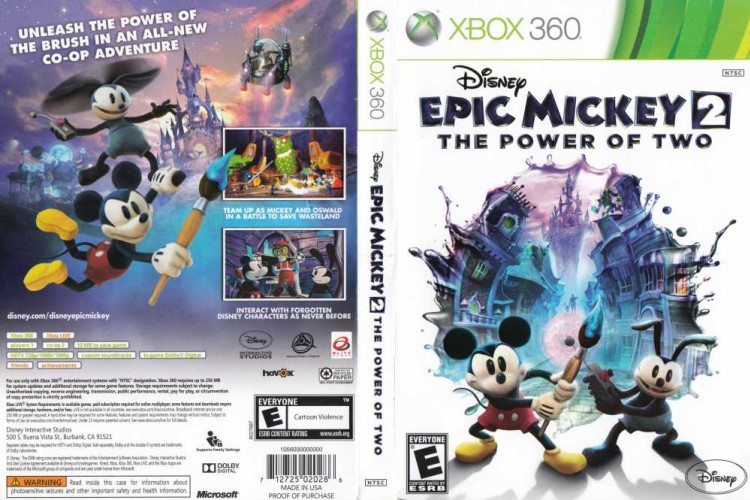 Epic Mickey 2: The Power of Two - Xbox 360 | VideoGameX