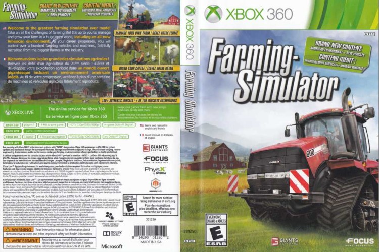 Farming Simulator - Xbox 360 | VideoGameX