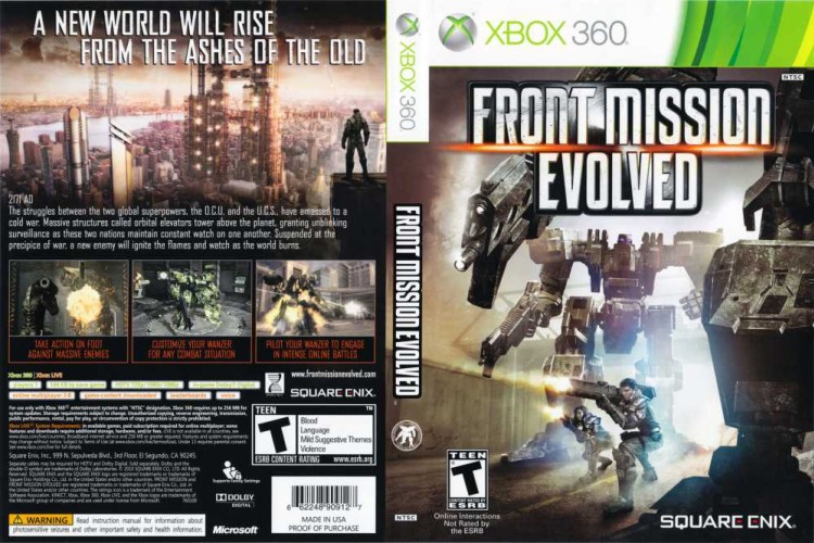 Front Mission Evolved - Xbox 360 | VideoGameX