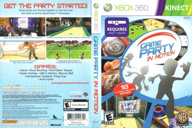 Game Party: In Motion - Xbox 360 | VideoGameX