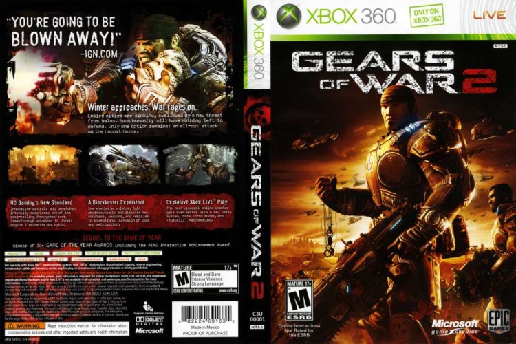 Gears of War 2 [BC] - Xbox 360 | VideoGameX