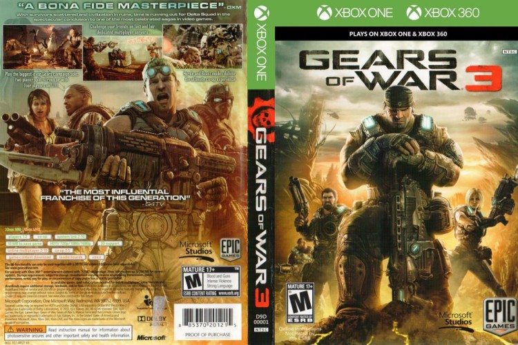 Gears of War 3 [BC] - Xbox 360 | VideoGameX