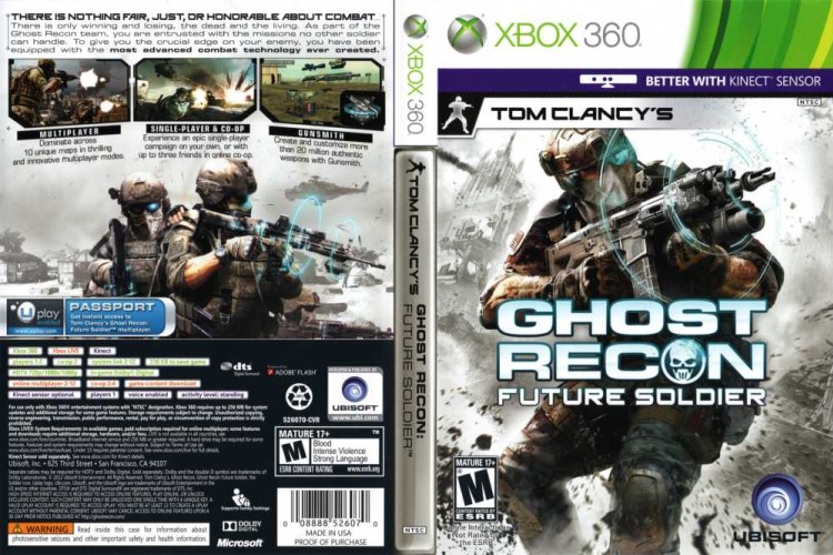 Ghost Recon: Future Soldier - Xbox 360 | VideoGameX