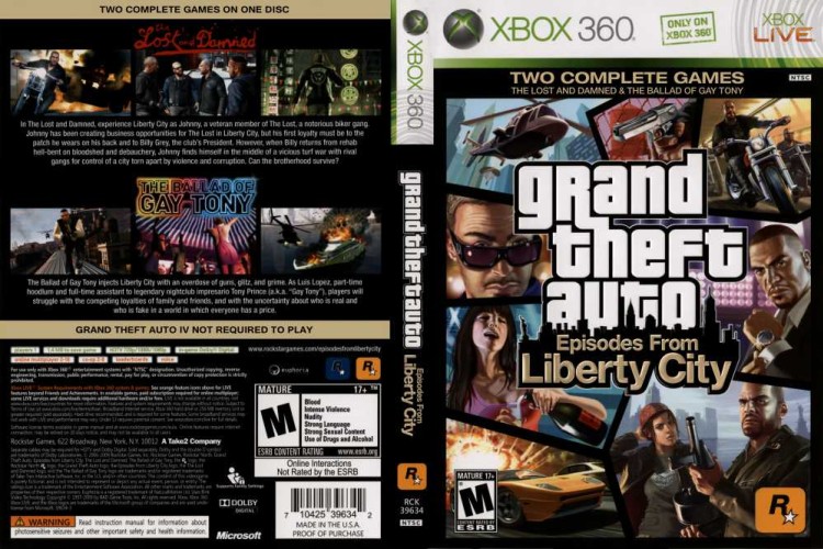 Grand Theft Auto: Episodes From Liberty City - Xbox 360 | VideoGameX