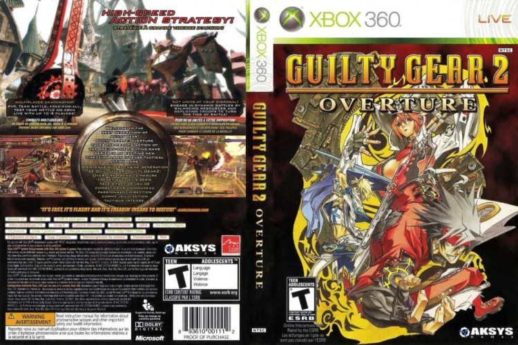 Guilty Gear 2: Overture - Xbox 360 | VideoGameX