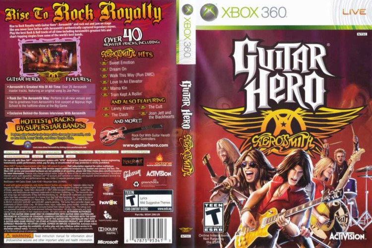 Guitar Hero: Aerosmith - Xbox 360 | VideoGameX