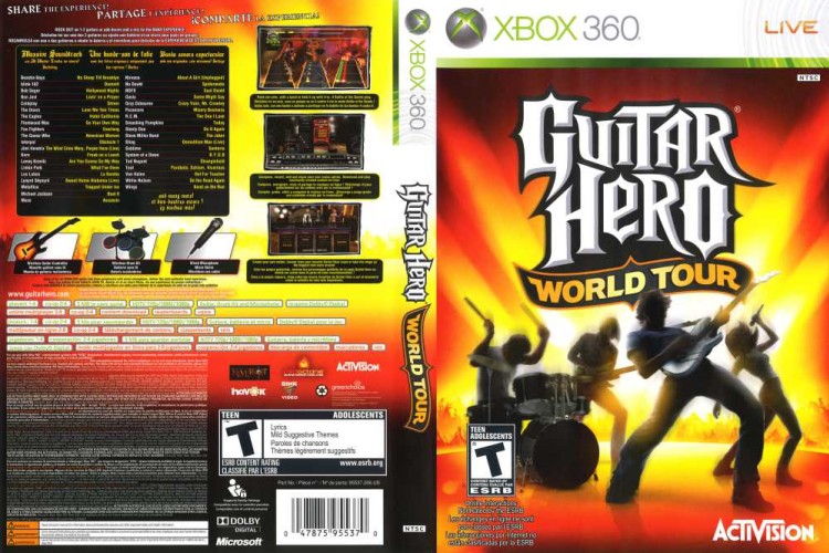 Guitar Hero World Tour - Xbox 360 | VideoGameX