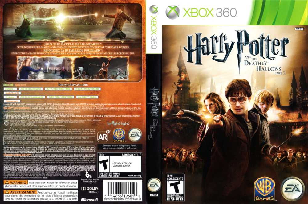 Harry Potter and the Deathly Hallows - Part 1: The Videogame - Xbox 360, Xbox 360