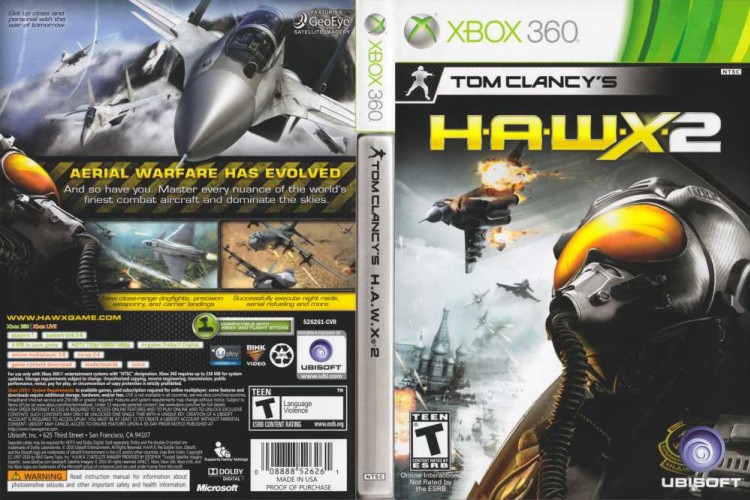 Tom Clancy's HAWX 2 - Xbox 360 | VideoGameX