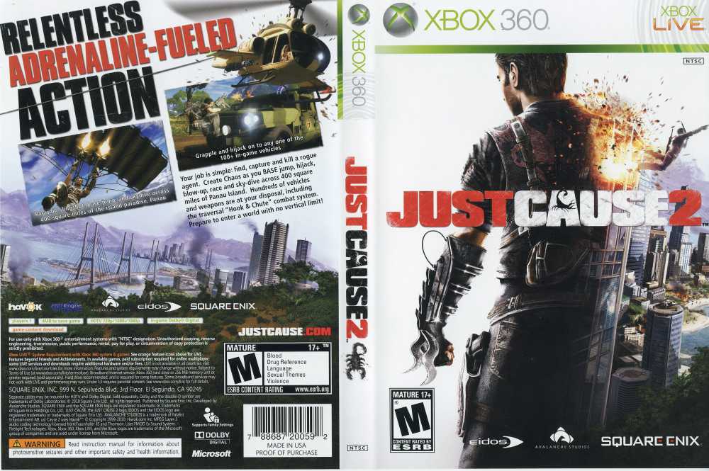 Just cause shop 2 xbox one