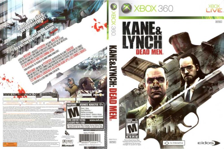 Kane & Lynch: Dead Men - Xbox 360 | VideoGameX