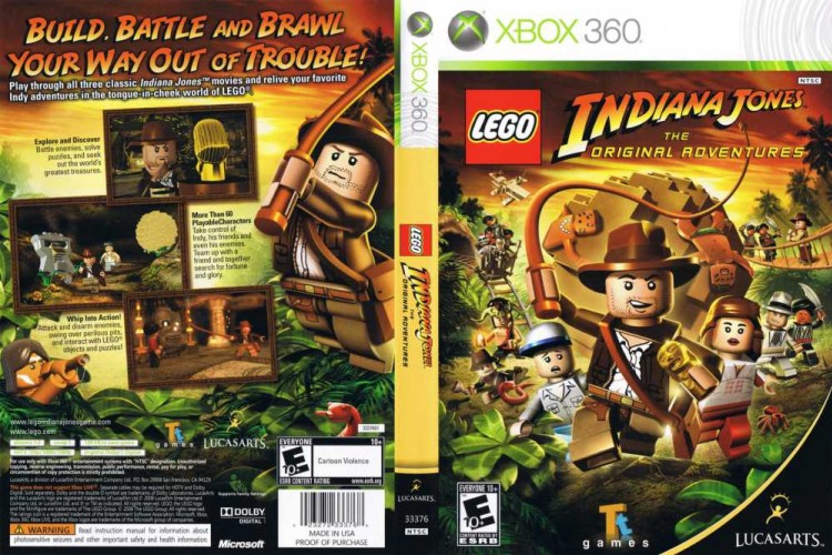 LEGO Indiana Jones: Original Adventures [BC] - Xbox 360 | VideoGameX