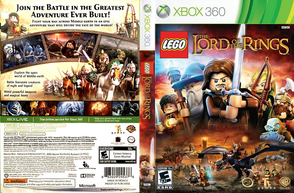 LEGO Lord of the Rings - Xbox 360, Xbox 360