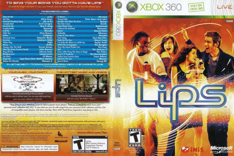 Lips - Xbox 360 | VideoGameX