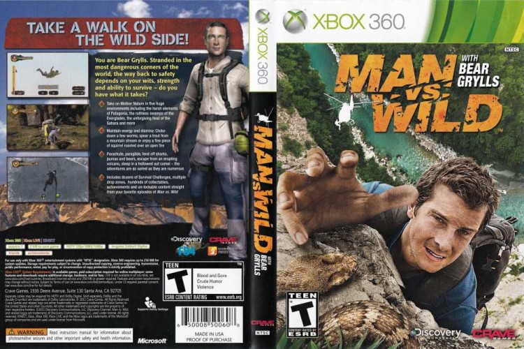 Man vs. Wild - Xbox 360 | VideoGameX