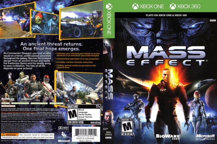 Mass Effect [BC] - Xbox 360 | VideoGameX