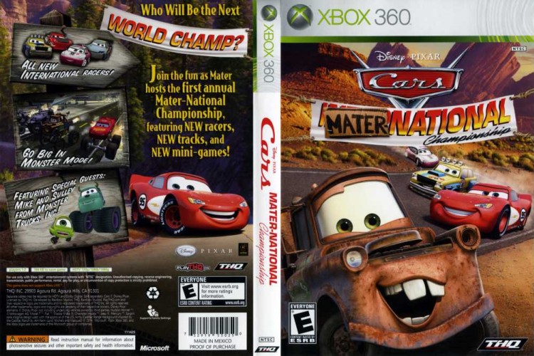 Cars Mater-National - Xbox 360 | VideoGameX