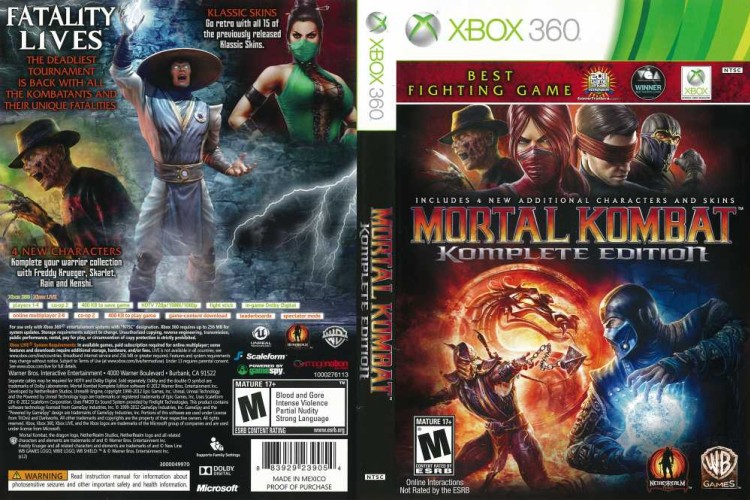 Mortal Kombat [Komplete Edition] - Xbox 360 | VideoGameX