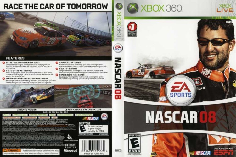 NASCAR 08 - Xbox 360 | VideoGameX