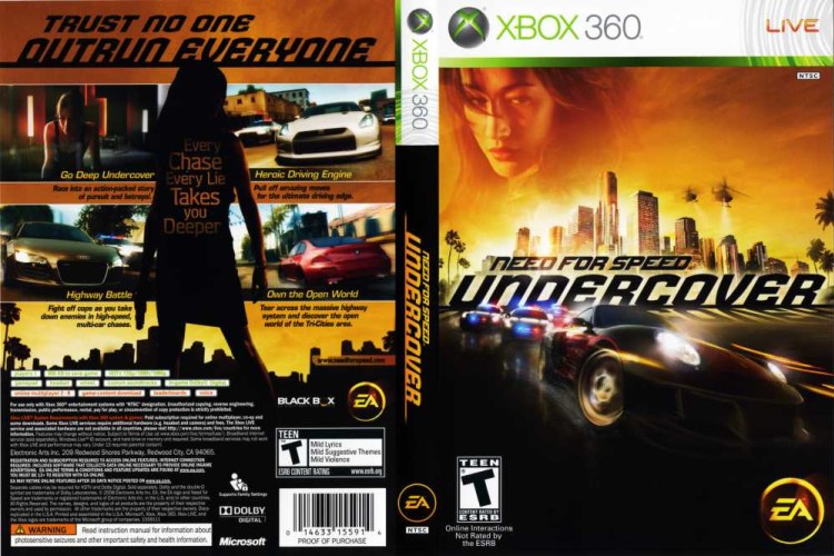 Need for Speed: Undercover - Xbox 360 | VideoGameX