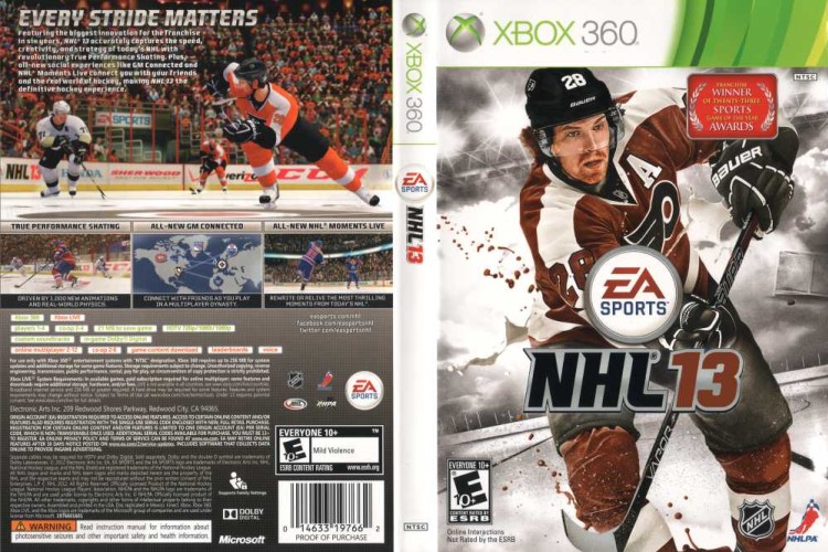 NHL 13 - Xbox 360 | VideoGameX