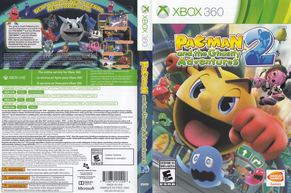 pac man and the ghostly adventures 2 xbox 360