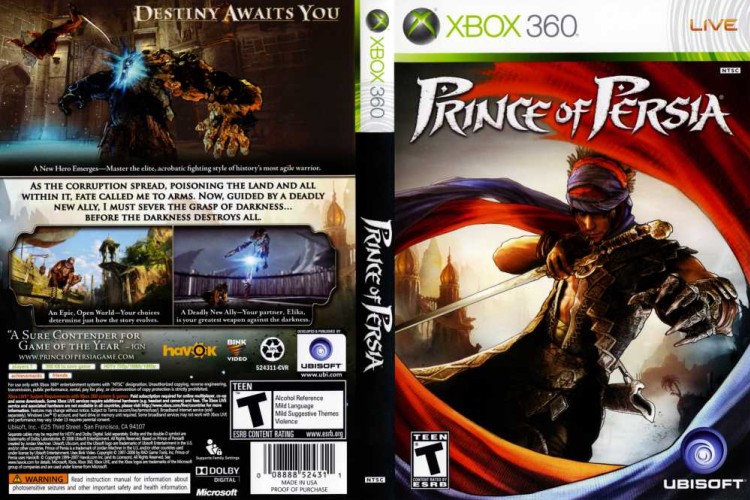 Prince of Persia - Xbox 360 | VideoGameX