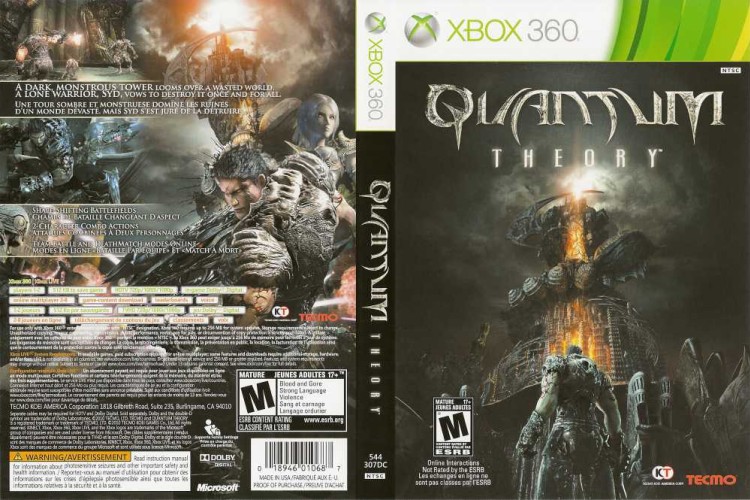 Quantum Theory - Xbox 360 | VideoGameX