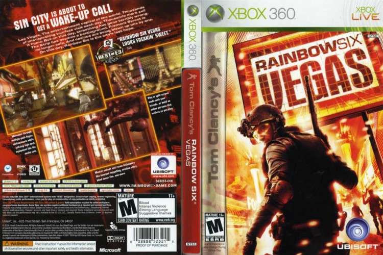 Rainbow Six Vegas [BC] - Xbox 360 | VideoGameX